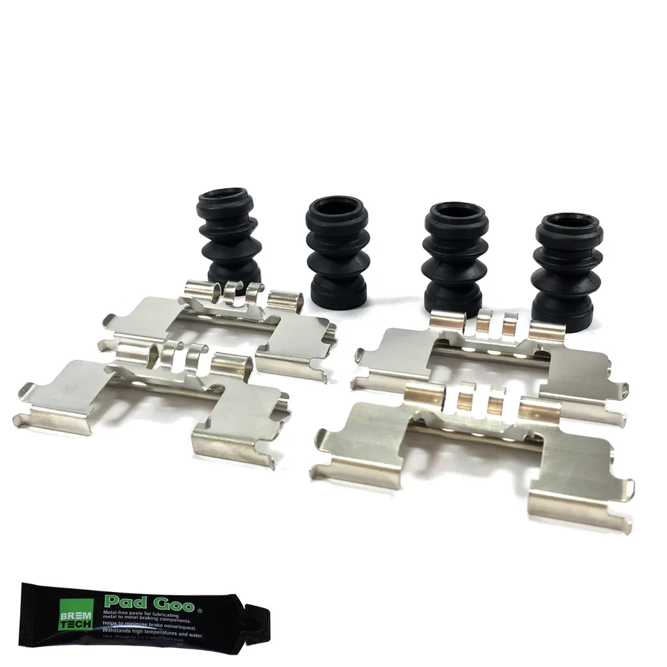 KIT DE MONTAJE DE PASTILLAS DE FRENO DELANTERAS CUÑAS ANTI SONAJERO SE ADAPTA A: SUZUKI ALTO 09-18 BPF1812B Foto 1 de 1