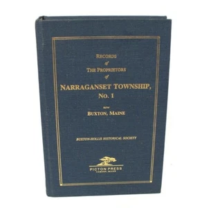 Records of the Proprietors of Narraganset Township No. 1 W/ Map No. 168 of 300  - Picture 1 of 10