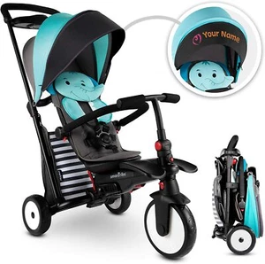 SmarTrike STR5 Zoo Kids 7 in 1 Compact Folding Stroller Trike Elephant 9-36 M - Picture 1 of 12