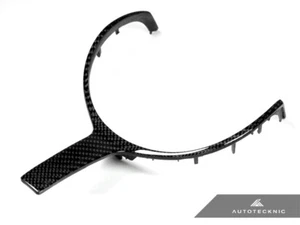 AUTOTECKNIC CARBON FIBER M-SPORT STEERING WHEEL TRIM - BMW F-CHASSIS MODEL - Foto 1 di 4