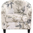 Club Chair Slipcover Stretch Tub Chair Cover Printed Armchair Slipcover Cover