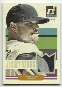 JON LESTER 2015 Donruss Jersey Kings Game Used Patch - Studio Series /25 - Picture 1 of 1