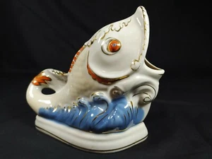 FISH porcelain figurine Korosten' Factory Soviet  Ukrainian USSR - Picture 1 of 12