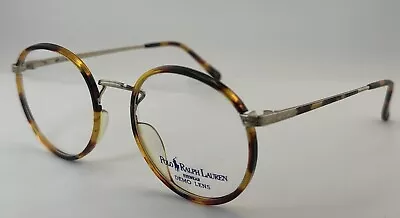 Vintage POLO Classic XXVI by RALPH LAUREN Eyeglass 90s Round Eyewear NOS Specs - Image 1 of 4