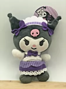 Sanrio ~ Kuromi ~ Dienstmädchen Plüsch ~ Schlüsselanhänger/Schmuckstück/Taschenhänger ~ lila - Bild 1 von 5