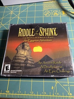 Dreamcatcher Riddle of the Sphinx An Egyptian Adventure - Jewel Case (PC, 2000) - Image 1 of 4