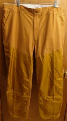 New Cabelas Brown Briar Brush Canvas Pants Men 42x33 - Image 1 of 4