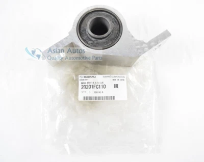 Bucha de braço de controle inferior dianteira genuína Subaru Forester 00-02 driver 20201FC110 - Imagem 1 de 3