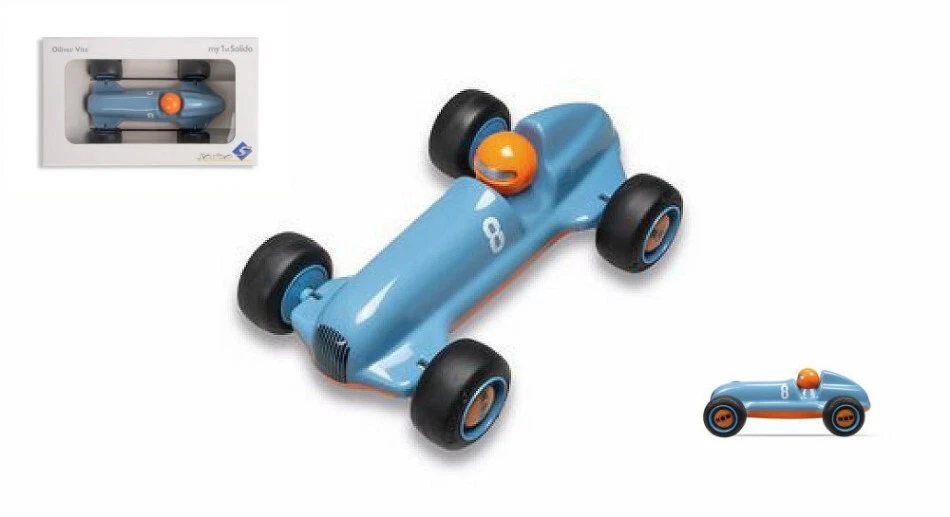 1st Solido Racer Oliver Vite Gulf Blue 2021 15cm. Model SOLIDO - Immagine 1 di 1
