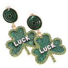 Earrings St Patricks Day Gift Patrick's Favors Letter