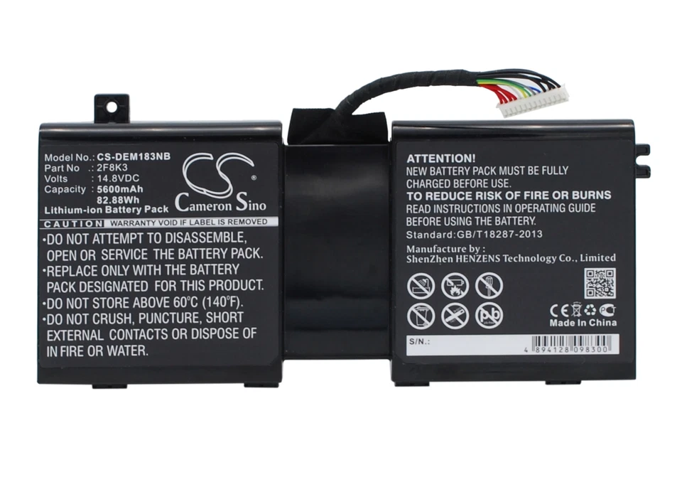 Batería de repuesto para portátil DELL 14.8v 5600mAh / 82.88Wh Foto 1 de 1