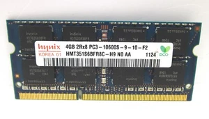 HYNIX HMT351S6BFR8C 4GB SODIMM DDR3 1333MHz PC3-10600S Laptop Memory RAM - Picture 1 of 4