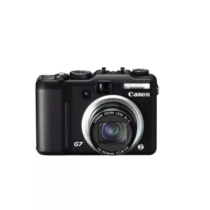 Canon PowerShot G7 Digital Camera 10 Maximum Resolution 6x Optical Zoom Black - Picture 1 of 12