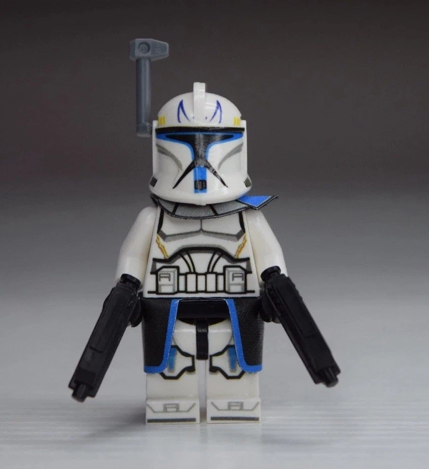 Minifigura personalizada LEGO Star Wars Captain Rex Phase One Foto 1 de 4