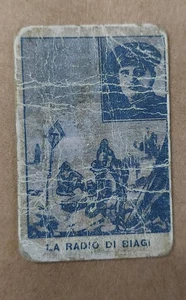 figurina Bellica anni '30 #  LA RADIO DI BIAGI - Picture 1 of 2