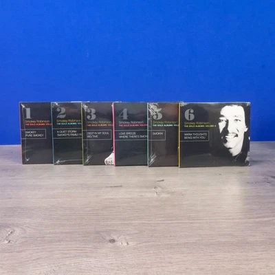 Smokey Robinson - The Solo Albums Vol. 1-6 COMPLETE CD Set - ALL SEALED - RARE! - Image 1 of 4