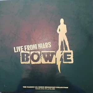 DAVID BOWIE - LIVE FROM MARS - LP - RARE - CLEAR RED SPLATTER VINYL - BRANDNEU! - Bild 1 von 13
