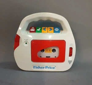 Fisher Price Cassette Tape Player Vintage Kids Toy Microphone Portable -FPL -CP - Picture 1 of 5
