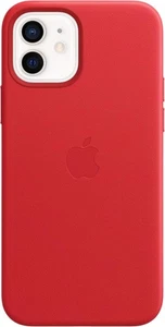 Custodia in pelle originale Apple iPhone 12 Pro Max MagSafe rossa MHKJ3ZM/A - Foto 1 di 1