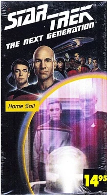 STAR TREK THE NEXT GENERATION: HOME SOIL- Micro-Brain vs. Enterprise VHS NEW EST - Image 1 of 2