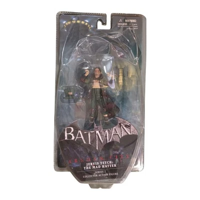 DC Collectibles Batman Arkham City Series 2 Jervis Tech Mad Hatter Figure - Image 1 of 4