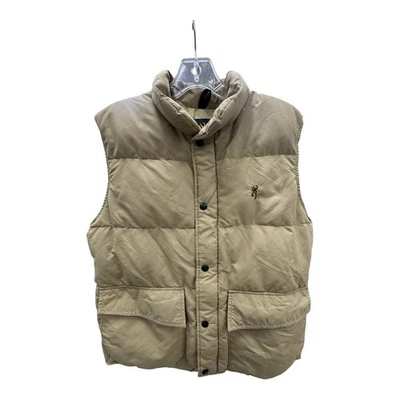 Browning Puffer M Vest Men's Goose Down Insulated Hunting Outdoors Made in USA - Image 1 of 4