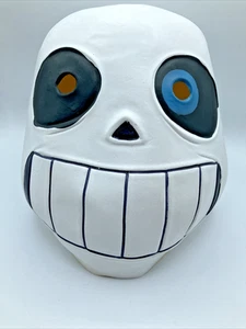 Undertale Sans Totenkopf Kopf Gummi Latex Halloween Maske - Bild 1 von 6