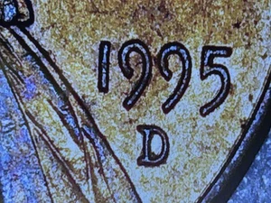 1995 1C Doubled Die Obverse RB Lincoln Cent - Picture 1 of 24