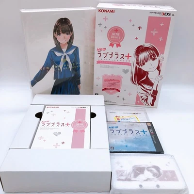 Nintendo 3DS LL NEW Love Plus + Nene Deluxe Complete Set Konami Limited Console - Image 1 of 4