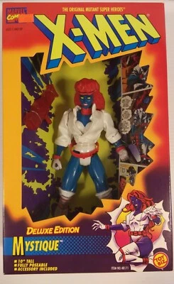 "Figura de acción ToyBiz 1996 vintage X-Men edición de lujo Mystique 10"" nueva" Foto 1 de 4