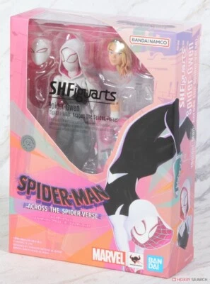 FIGURA BANDAI S.H.FIGUARTS MARVEL SPIDER-MAN SPIDER-GWEN A TRAVÉS DEL SPIDER-VERSE Foto 1 de 4
