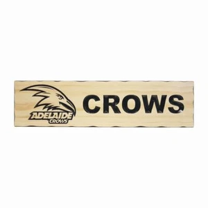 Adelaide Crows - Timber Sign - Bild 1 von 3