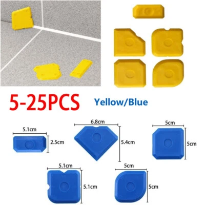 5-25Pcs Fugenglätter Set Silikonspachtel Silikonglätter Fugenabzieher Abzieher - Bild 1 von 4