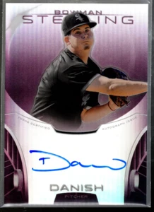 2013 Bowman Sterling Prospect Autógrafos Rubí Refractors # Tda Tyler Danés / 99 - Imagen 1 de 2