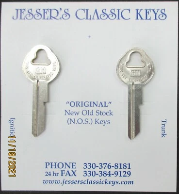 通用凯迪拉克 B-11 B-11 百力通原装镍键 B&S 1936 - 1966 NOS — 第 1/4 张图片