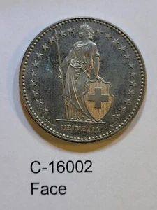 coin swiss 2 francs 1989 - Picture 1 of 3