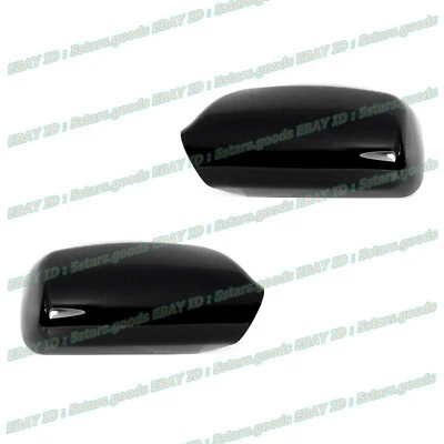 For 2007 2008 2009 2010 2011 Toyota Camry Glossy Black Side Mirror Covers Trims - image 1 of 4