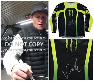 Ricky Carmichael signed Monster Trikot Proof handsigniert Supercross Motocross - Bild 1 von 4