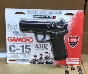 Gamo C-15 Bone Collector Blowback Air Pistol .177 Caliber 450 FPS Synethic Stock - Picture 1 of 8