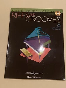 Riffs and Grooves: 28 Lower Intermediate Piano Pieces With CD Christopher Norton - Foto 1 di 4