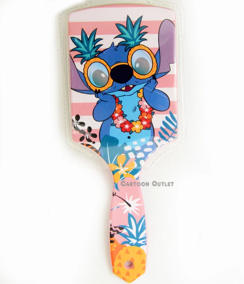 Disney Lilo & Stitch Cepillo de Pelo Paleta Grande Rosa Mujeres Niñas Regalo de Cumpleaños Nuevo Foto 1 de 4