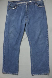 Vintage Levi's 501xx Jeans Mens Size 48x32 Blue Big Baggy Straight - Picture 1 of 14