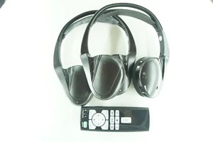 Headphone & Remote For Infiniti M45 M35 2006-2008 QX60 QX80 QX56 JX35 DVD System - Picture 1 of 5