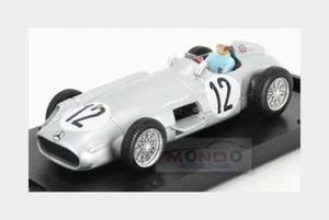 1:43 Brumm Mercedes F1 W196 #12 Winner British Gp 1955 Moss 1St F1 Vict.R072C-CH - Picture 1 of 2