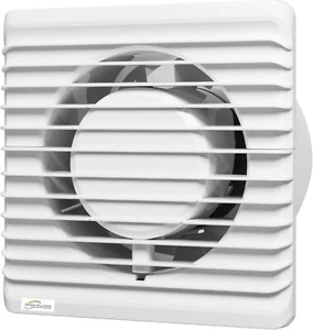 Aspiratore Bagno 8 W Ø 100 mm Con Sensore Umidità e Timer - Foto 1 di 17