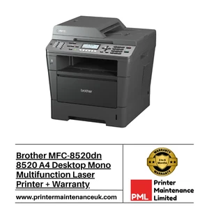 Brother MFC-8520dn 8520 A4 Desktop Mono Multifunction Laser Printer + Warranty - Picture 1 of 1