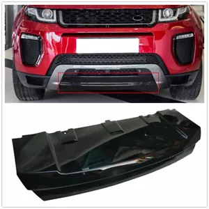 Front Bumper Skid Plate Tow Hook Cover Kit For Range Rover Evoque Black 2017-18 - Picture 1 of 8