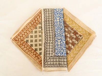 Бандана 100% хлопок пейсли печать двусторонний шарф голова шеи маска для лица упаковка 3 шт. - Изображение 1 из 4