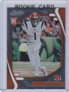 JA'MARR CHASE ROOKIE CARD Cincinnati Bengals 2021 ABSOLUTE FOOTBALL Jamarr RC! - Bild 1 von 2