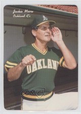 1986 Mother's Cookies Oakland Athletics Stadium Giveaway Jackie Moore #1